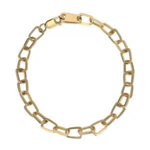 10kt Gold Pop Top Cut Out Bracelet