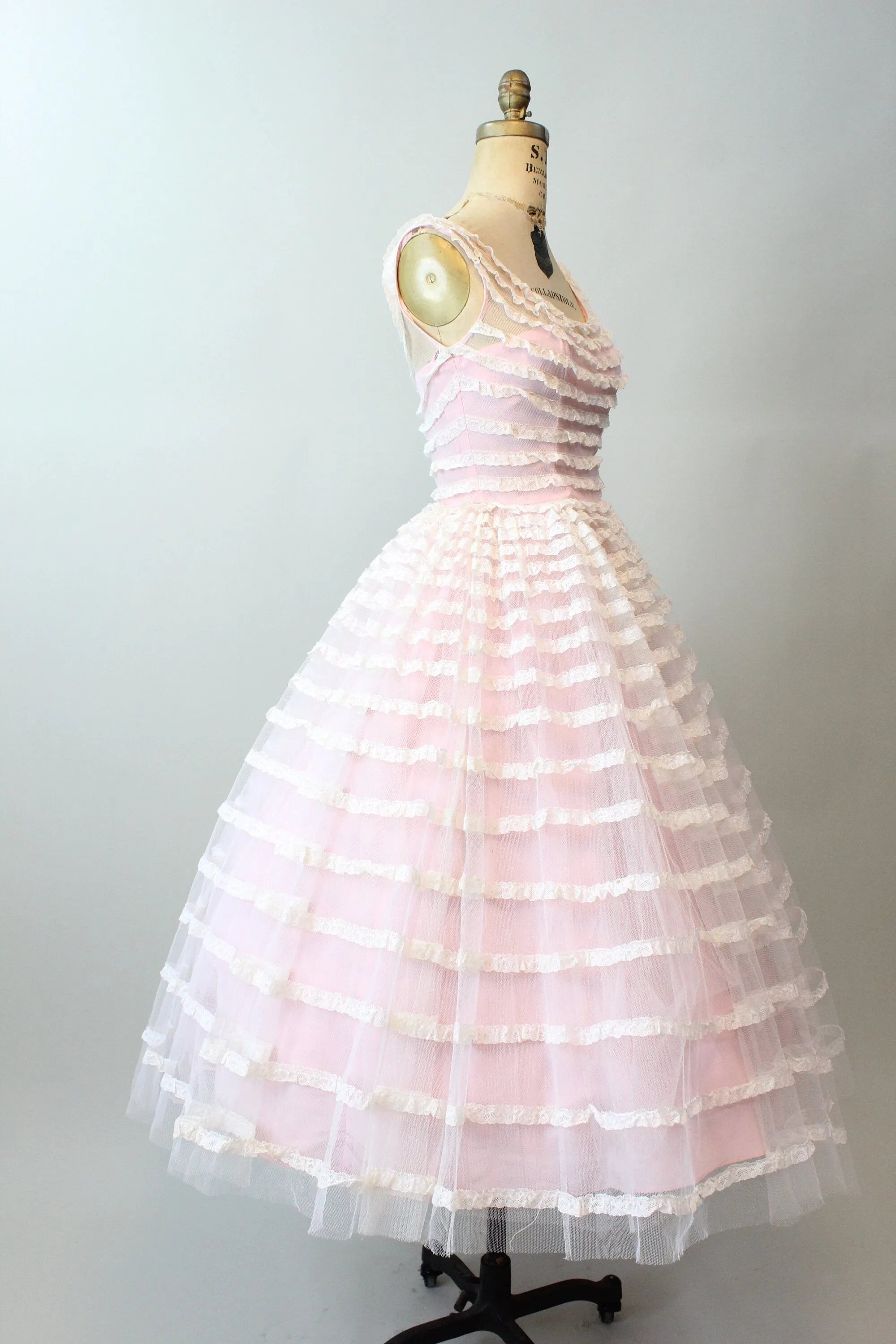 1950s CUPCAKE lace tulle dress xs  | new spring summer