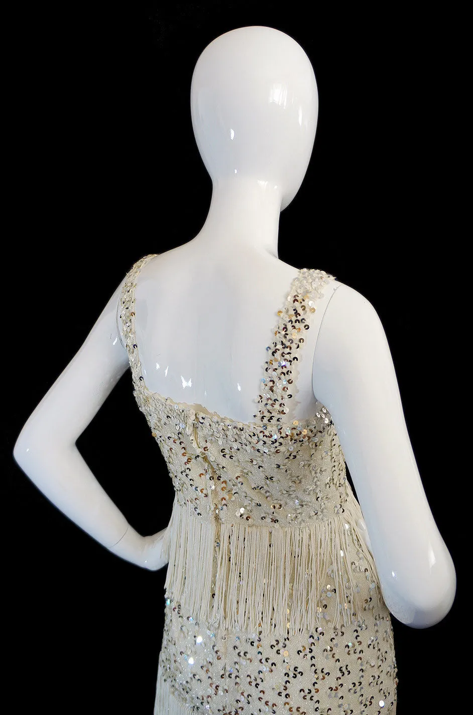 1960s Sequin & Fringe Lilli Diamond