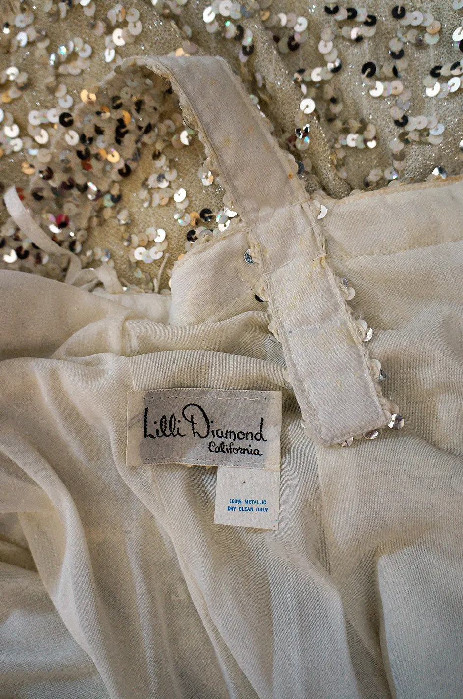1960s Sequin & Fringe Lilli Diamond