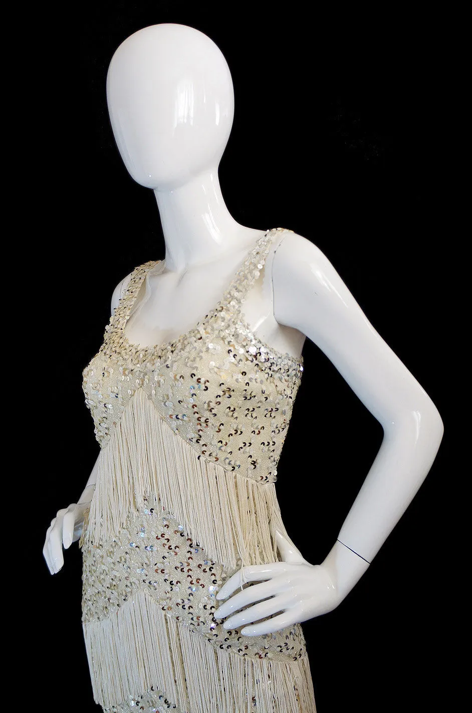 1960s Sequin & Fringe Lilli Diamond