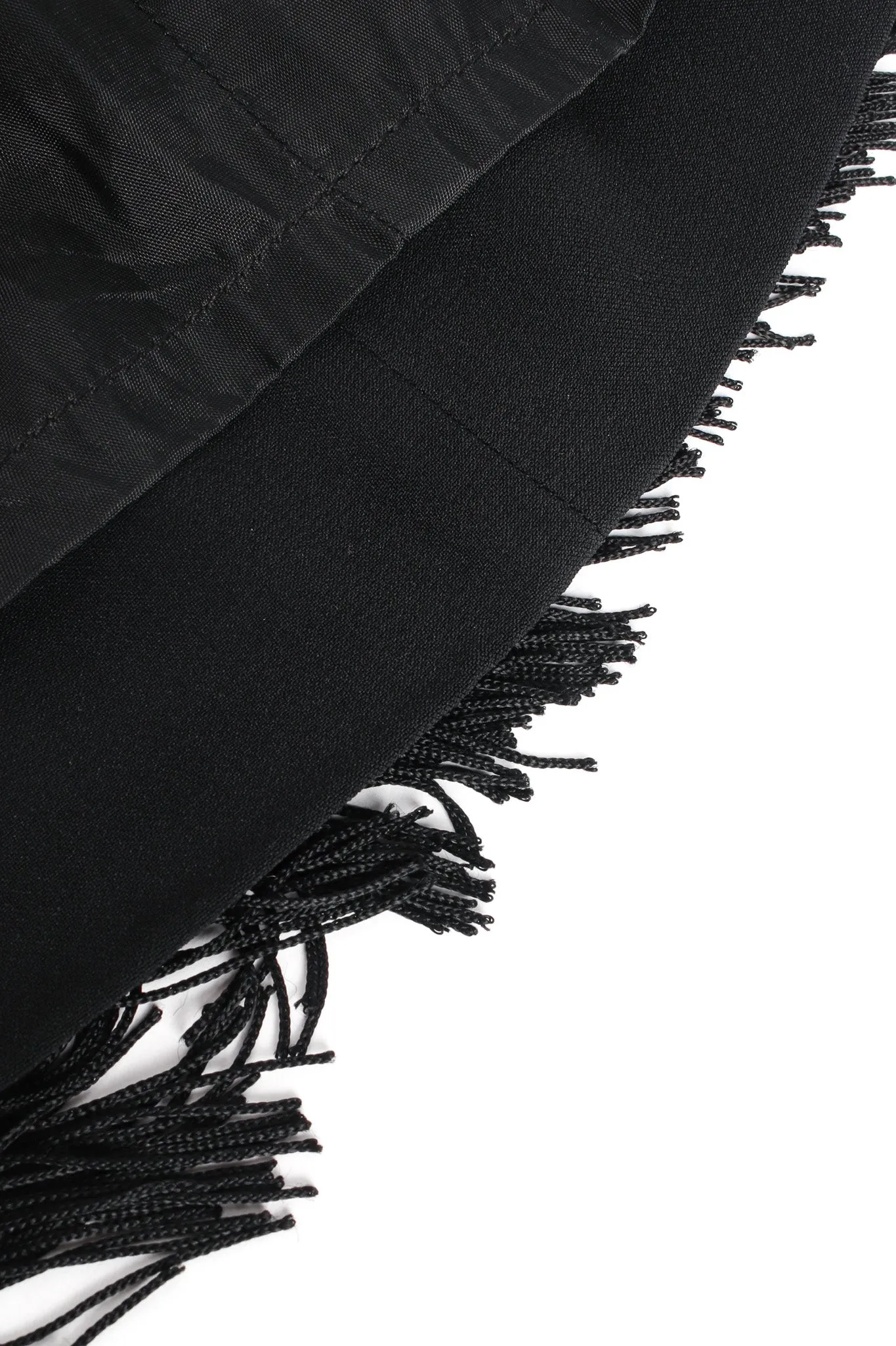 1990s Couture Fringe Flapper Dress
