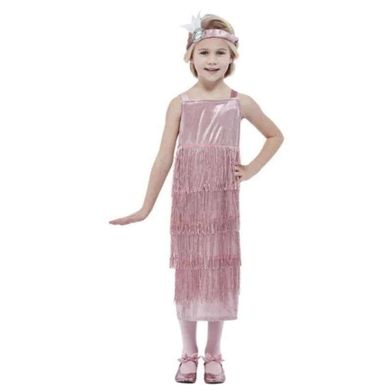 20s Pink Flapper Costume