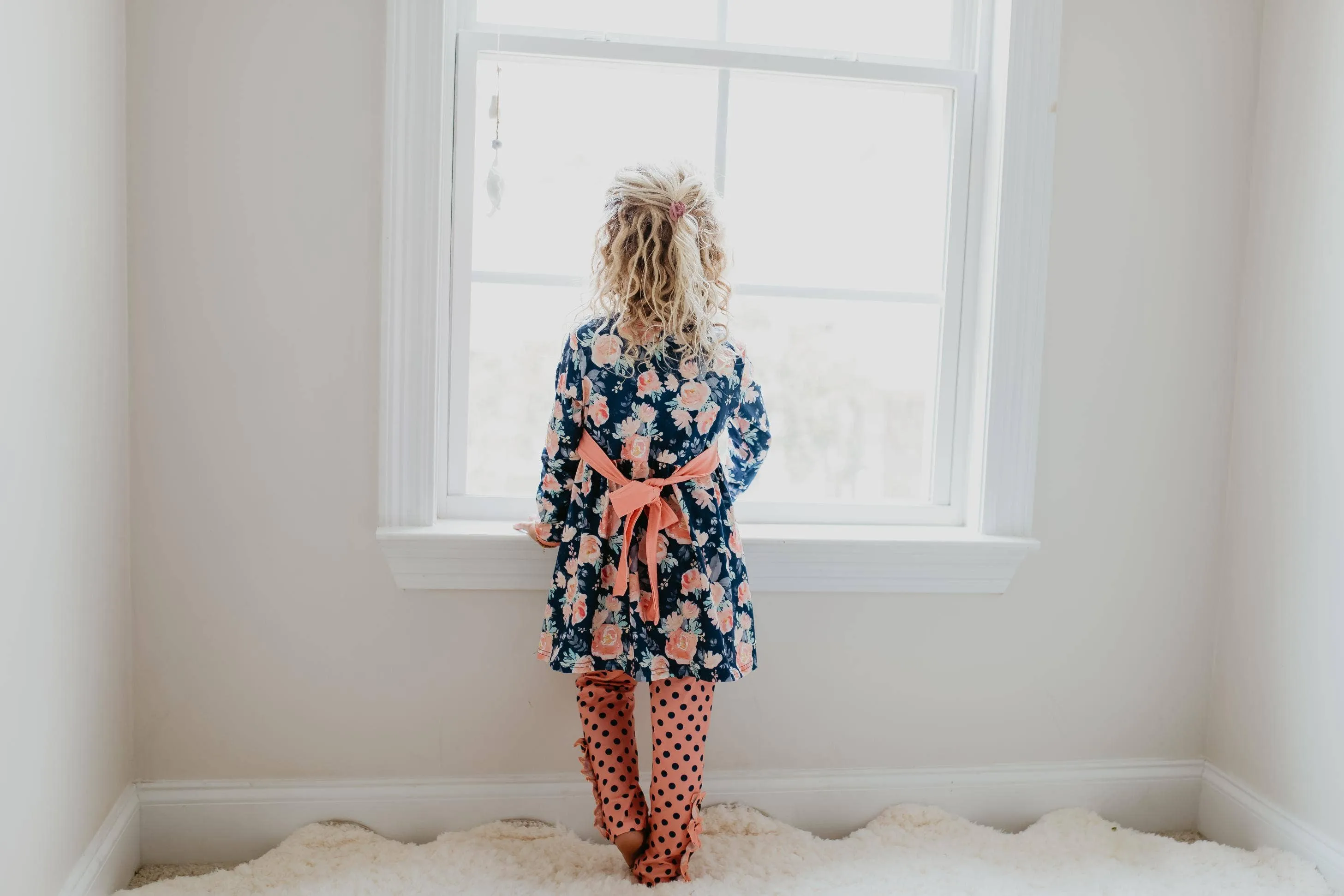 Adorable Sweetness - Navy Coral Set