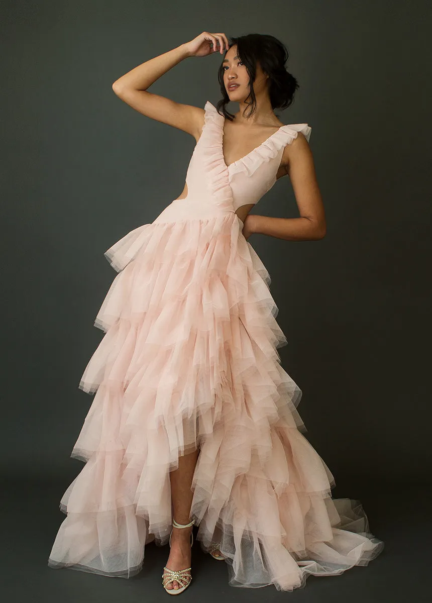 Adrienne Impact Dress in Blush