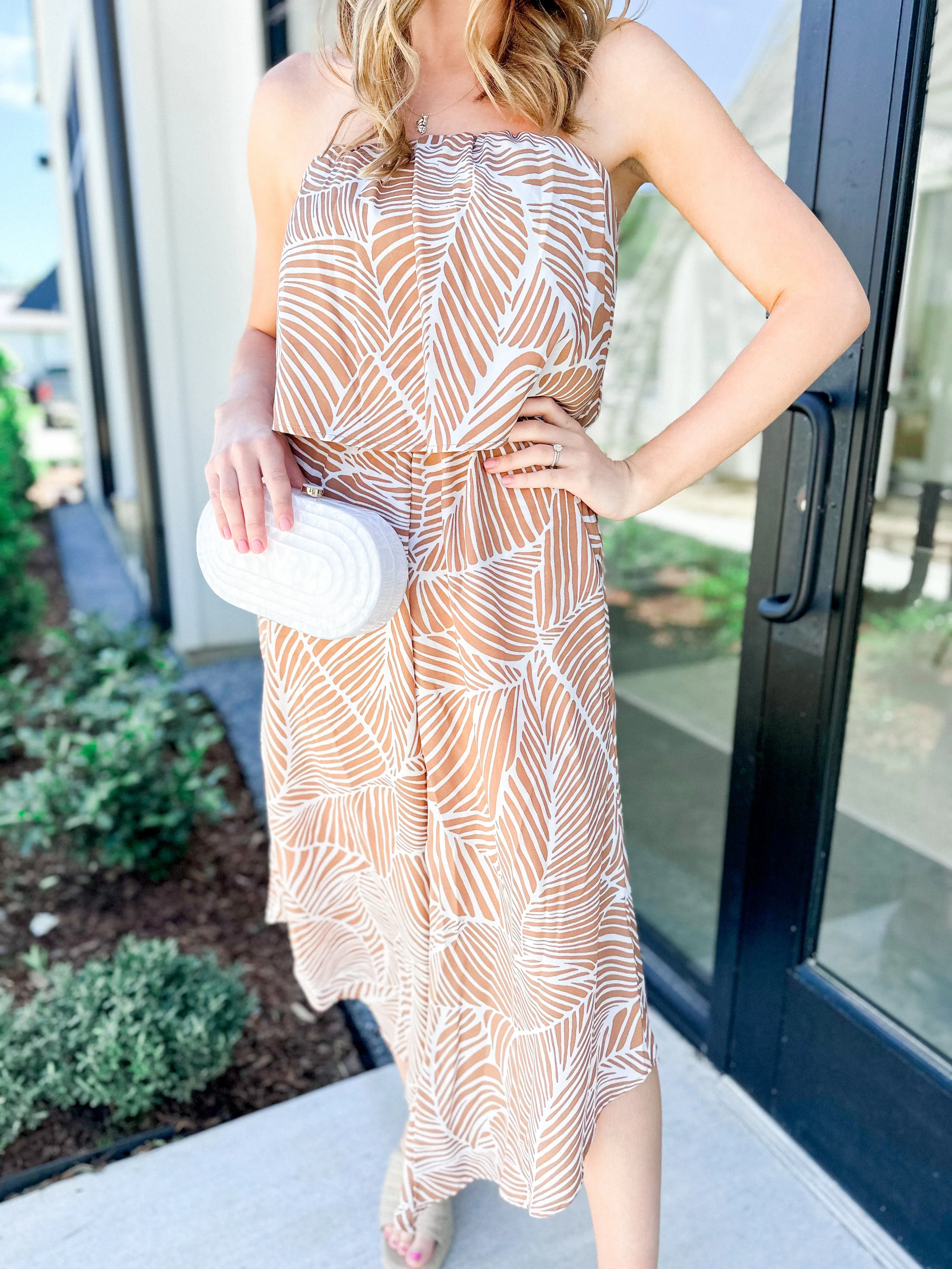 Alani Leaf Jumpsuit
