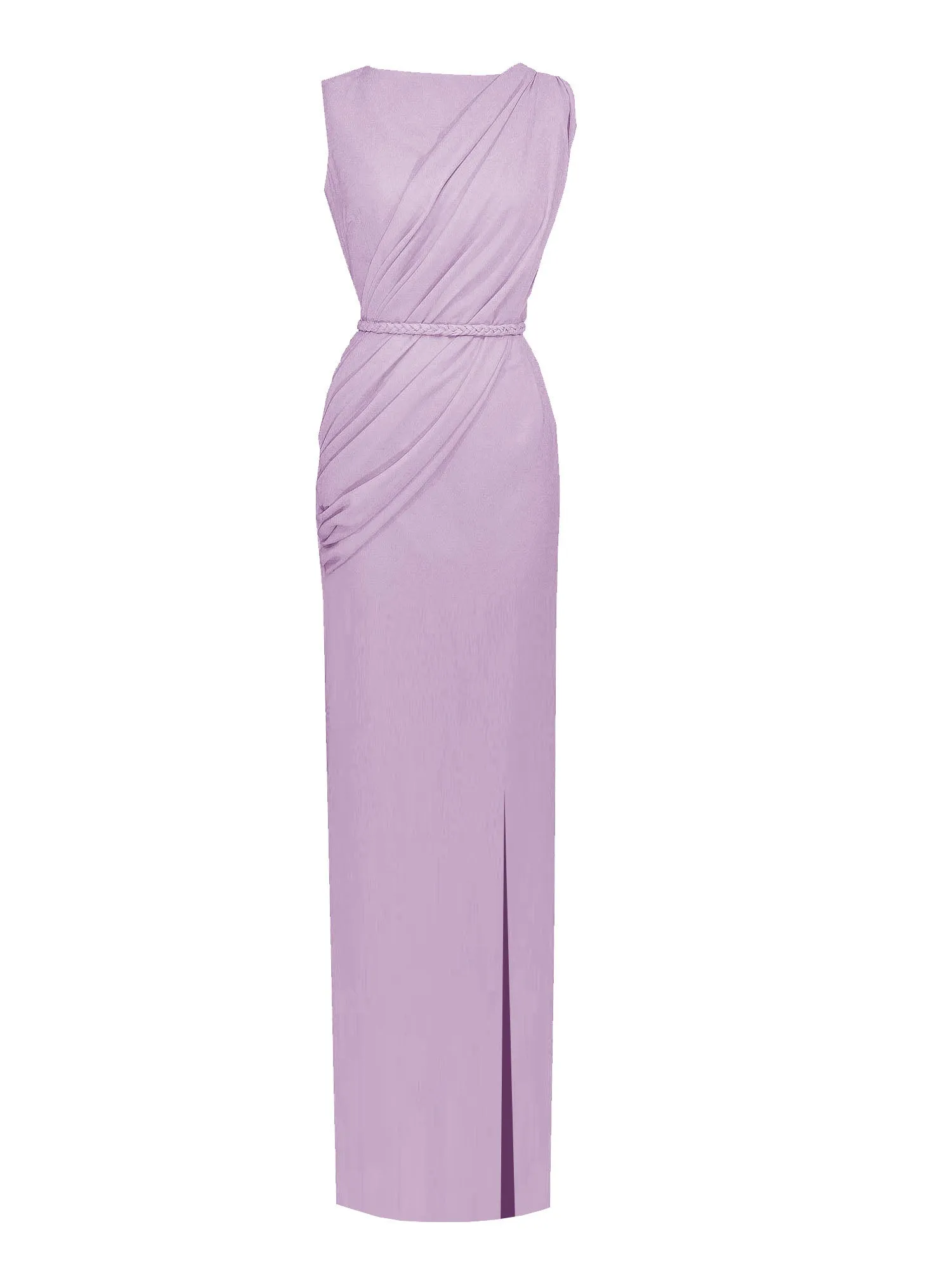 Alexia Draped Column Gown - All Colors