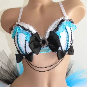 Alice in Wonderland Rave Bra