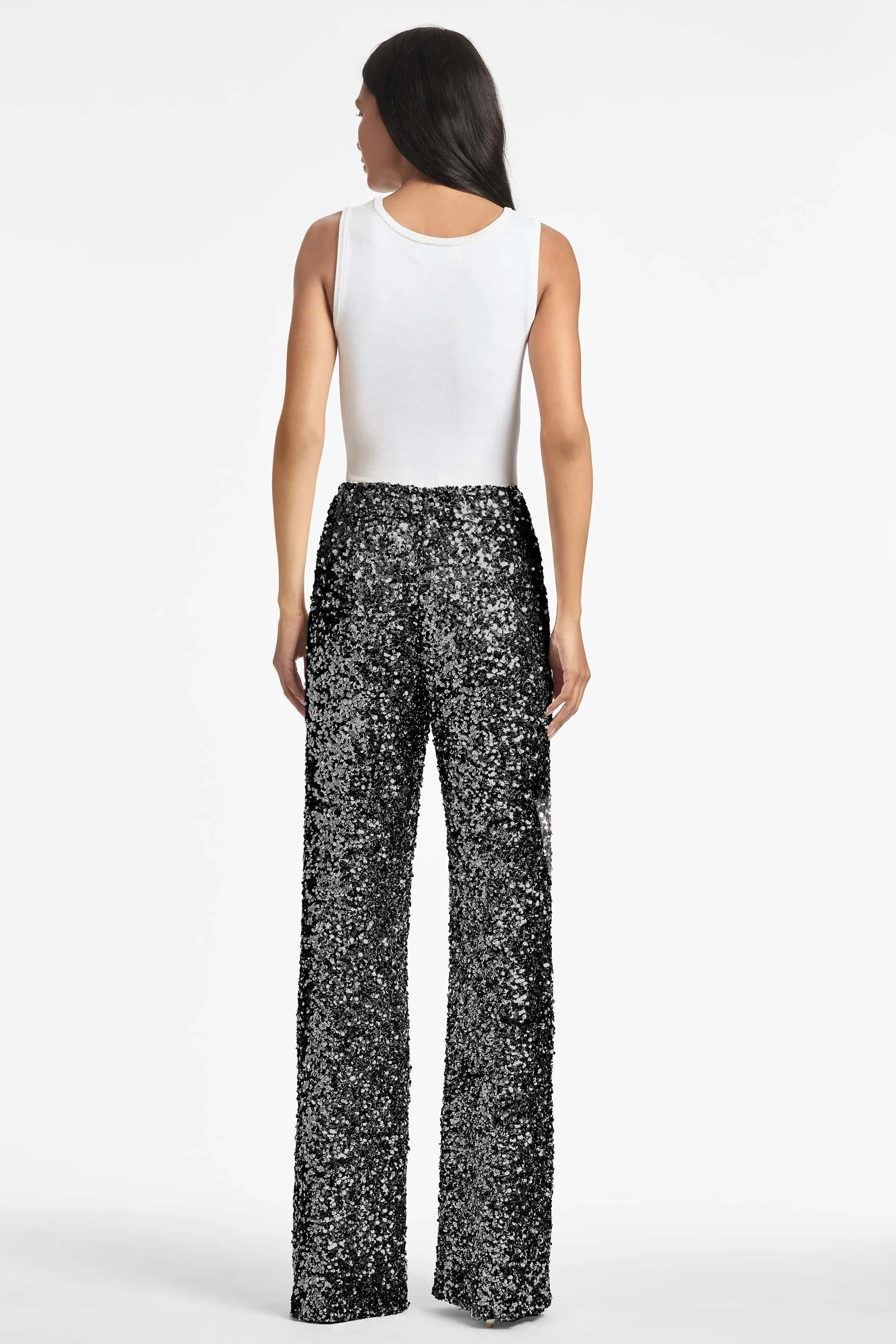 Alli Pant - Black Sequins - Final Sale