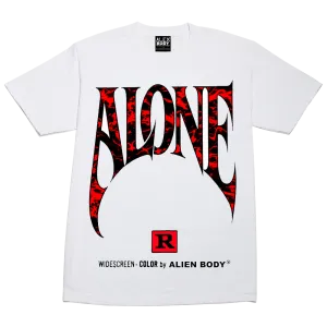 ALONE TEE WHITE