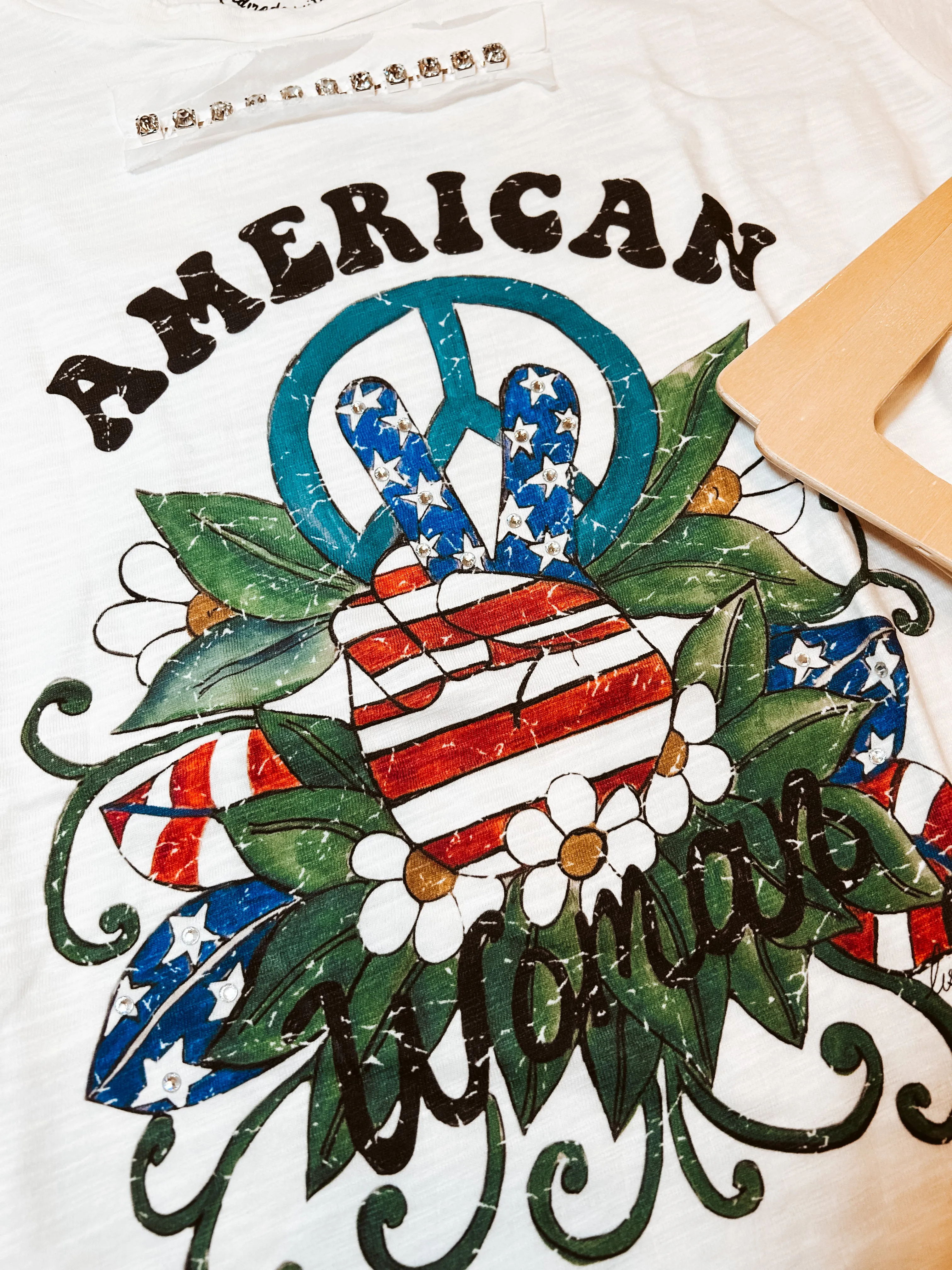 American Woman | Embellished Top
