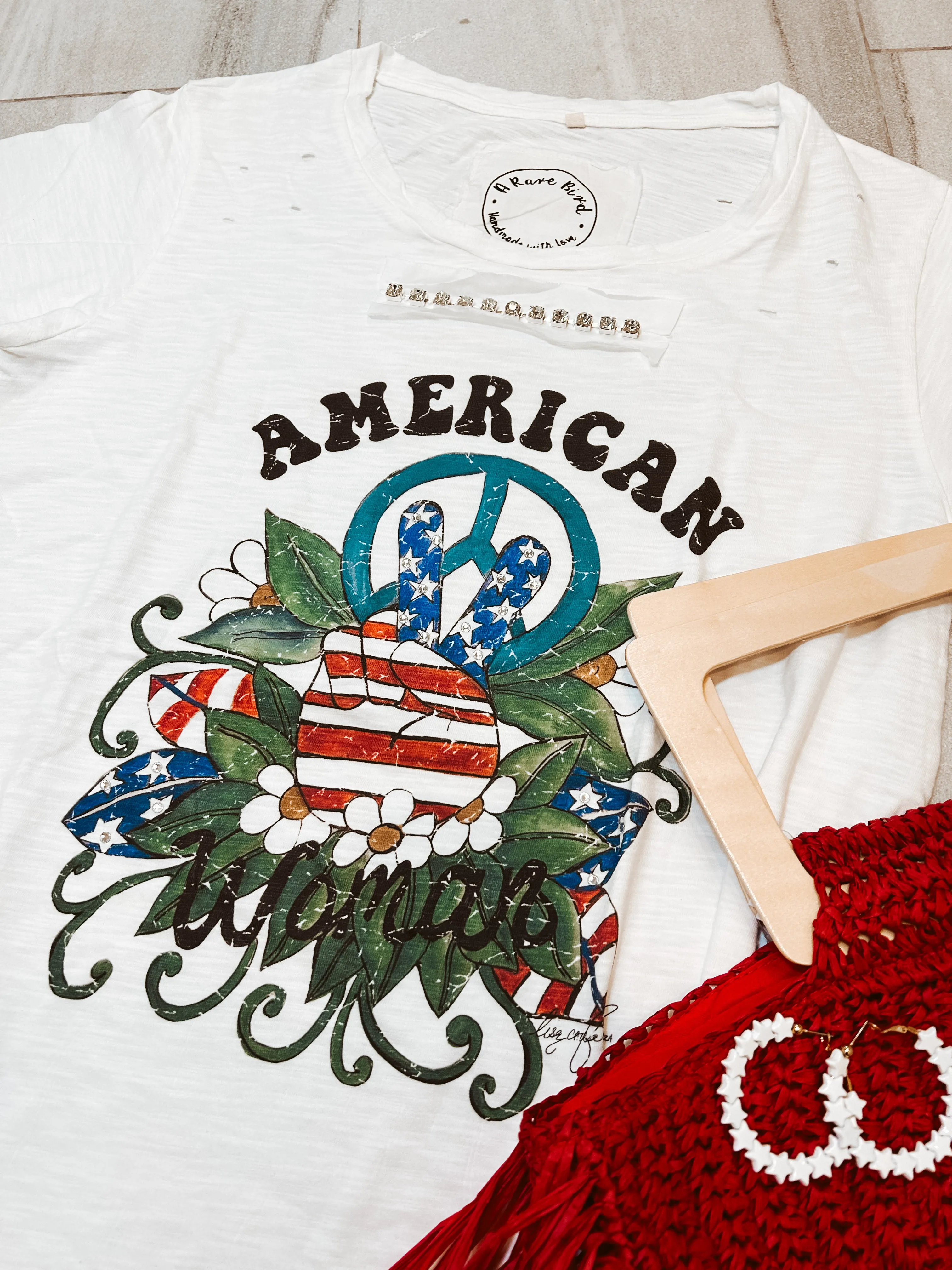 American Woman | Embellished Top