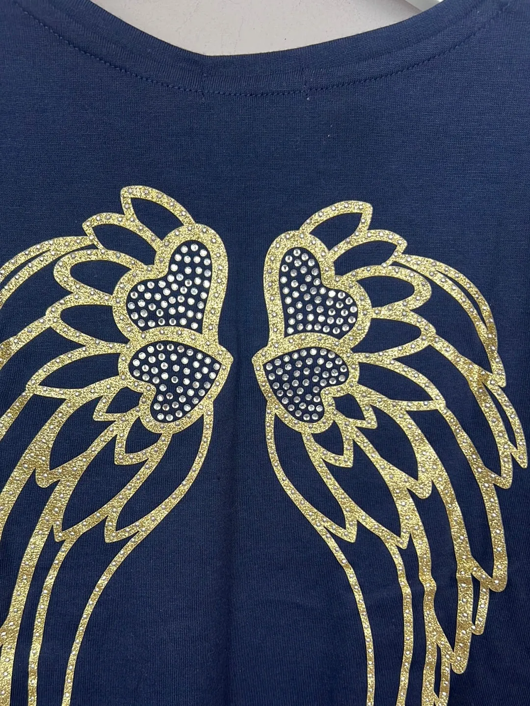 Angels Face Christine Navy top 8-9y bnwt