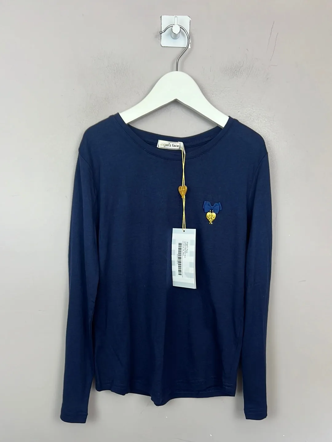Angels Face Christine Navy top 8-9y bnwt