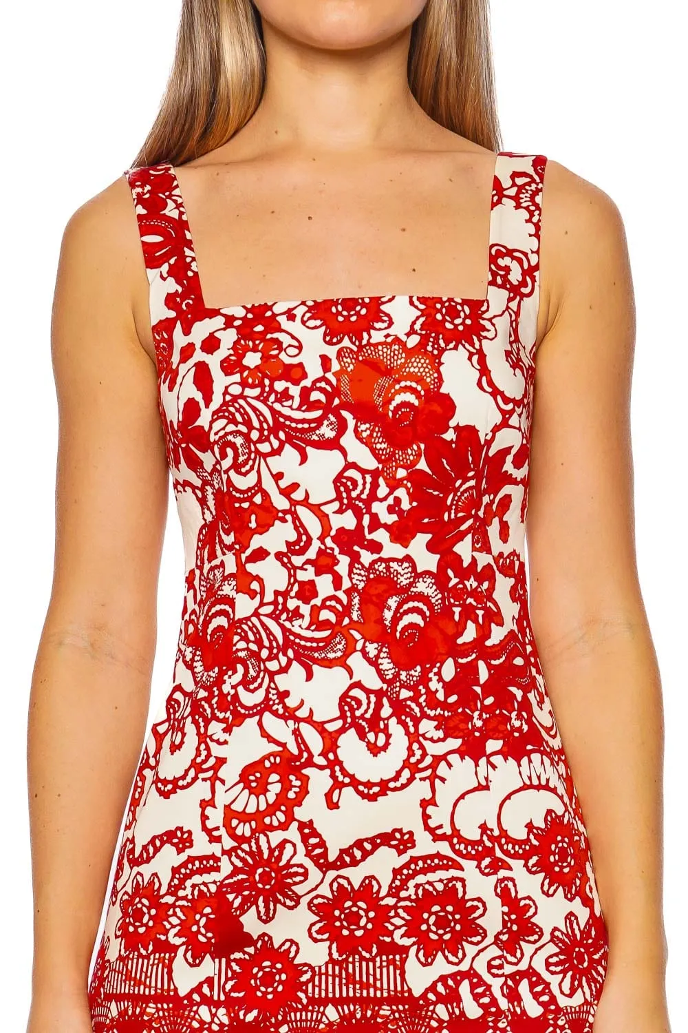 Anna Beaded Fringe Mini Dress