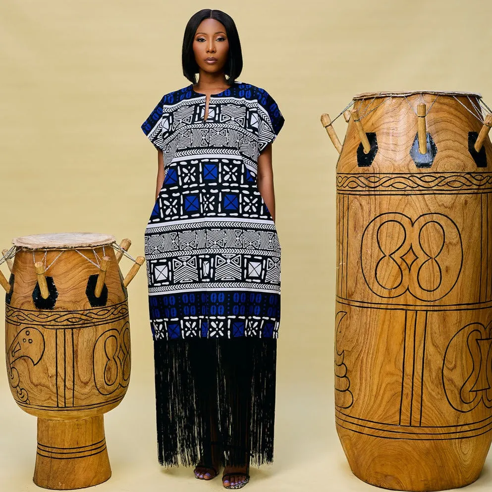 Ante African Print Dress