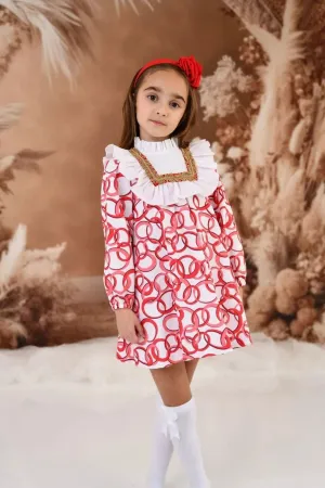 AW24 Rochy Girls Bubble Fringe Dress