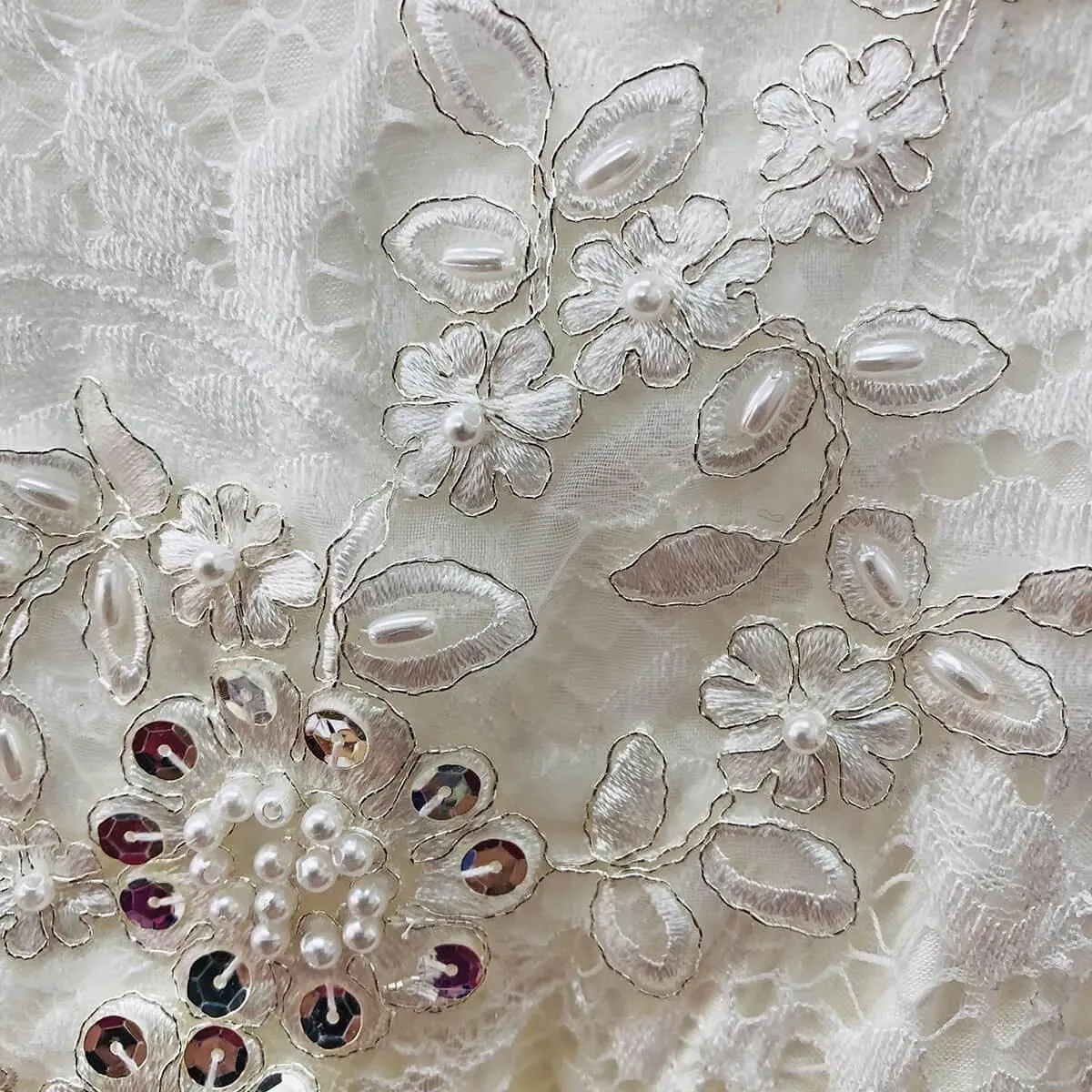 Baby Boho Dreams - Ivory Cream Applique
