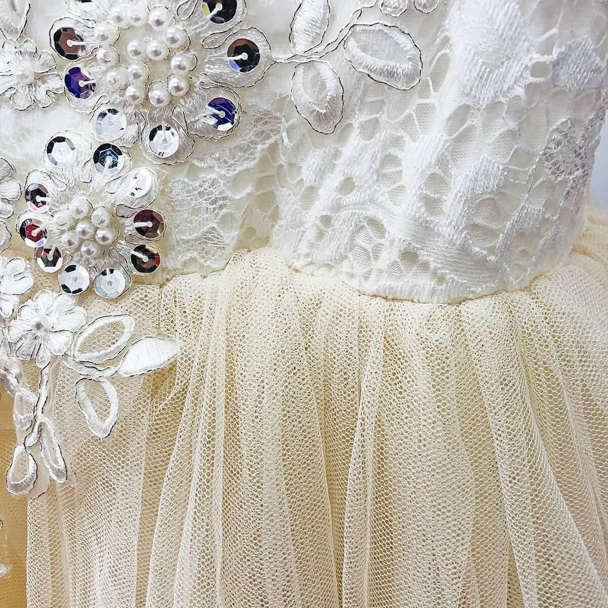 Baby Boho Dreams - Ivory Cream Applique