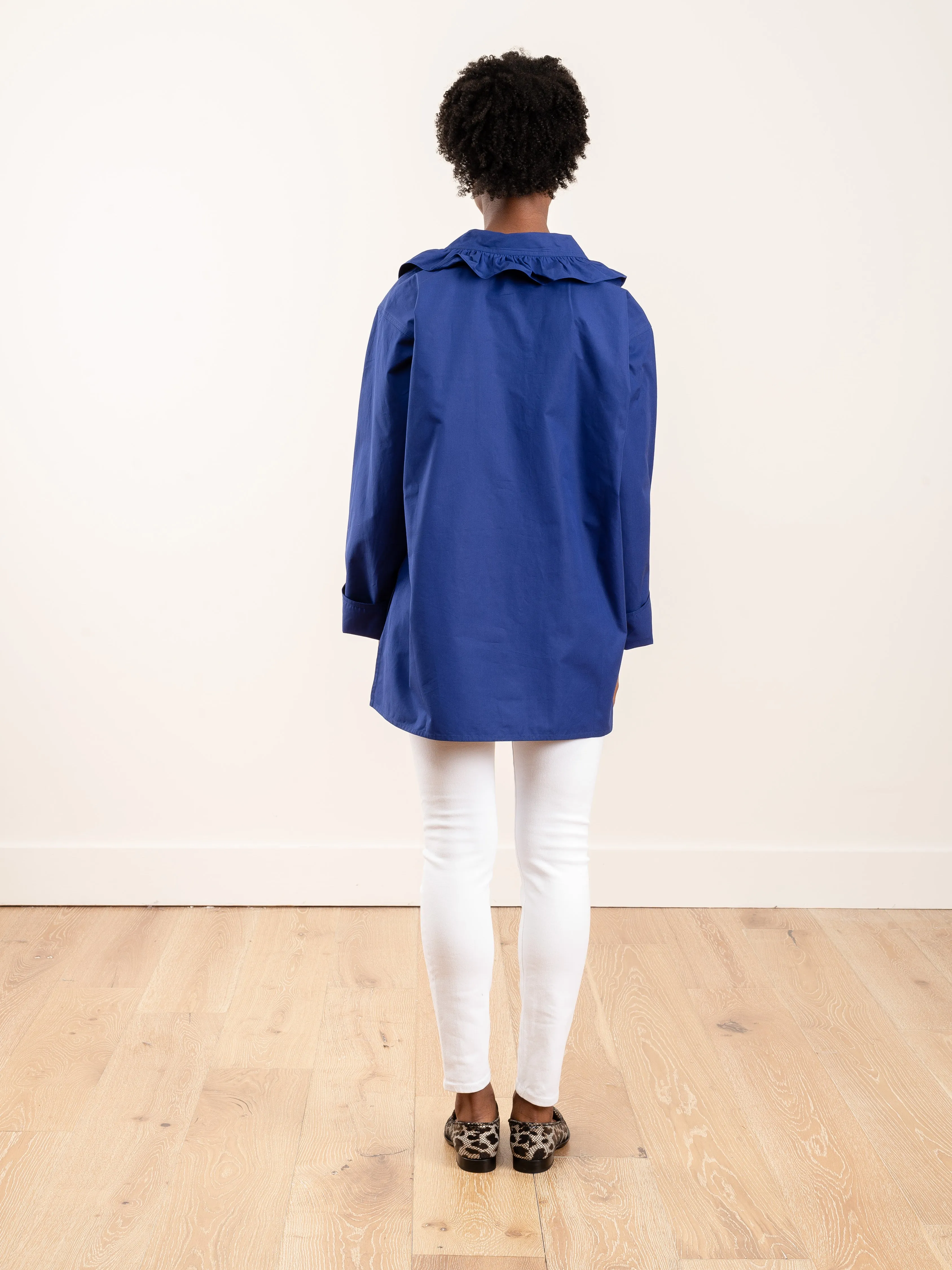 balmoral top - cobalt