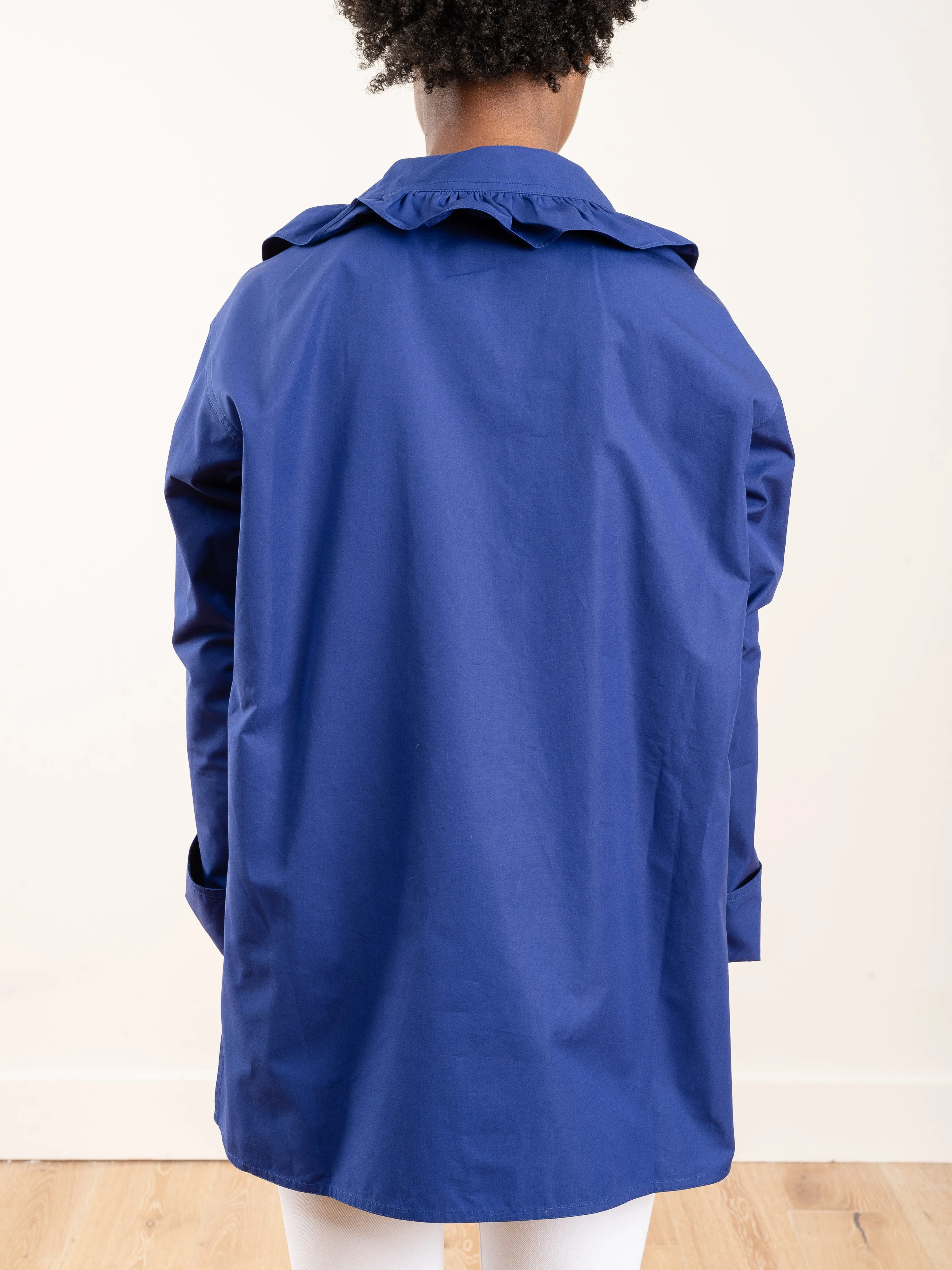 balmoral top - cobalt