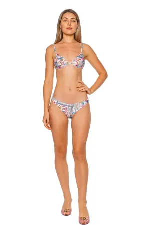 Belle Meraki Embellished Bikini Top