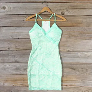 Beloved Lace Dress in Mint