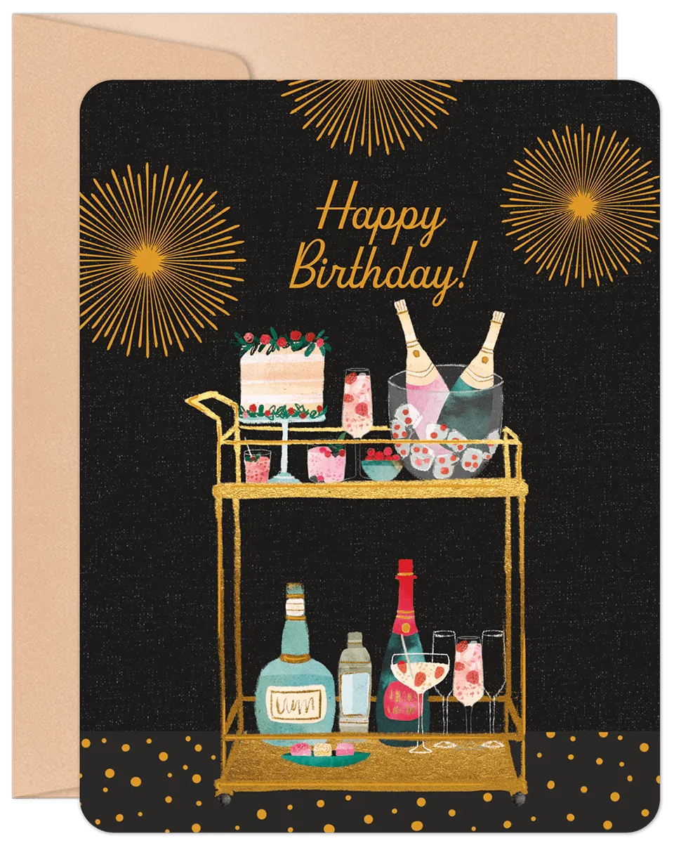 Birthday Card - Top Shelf Birthday