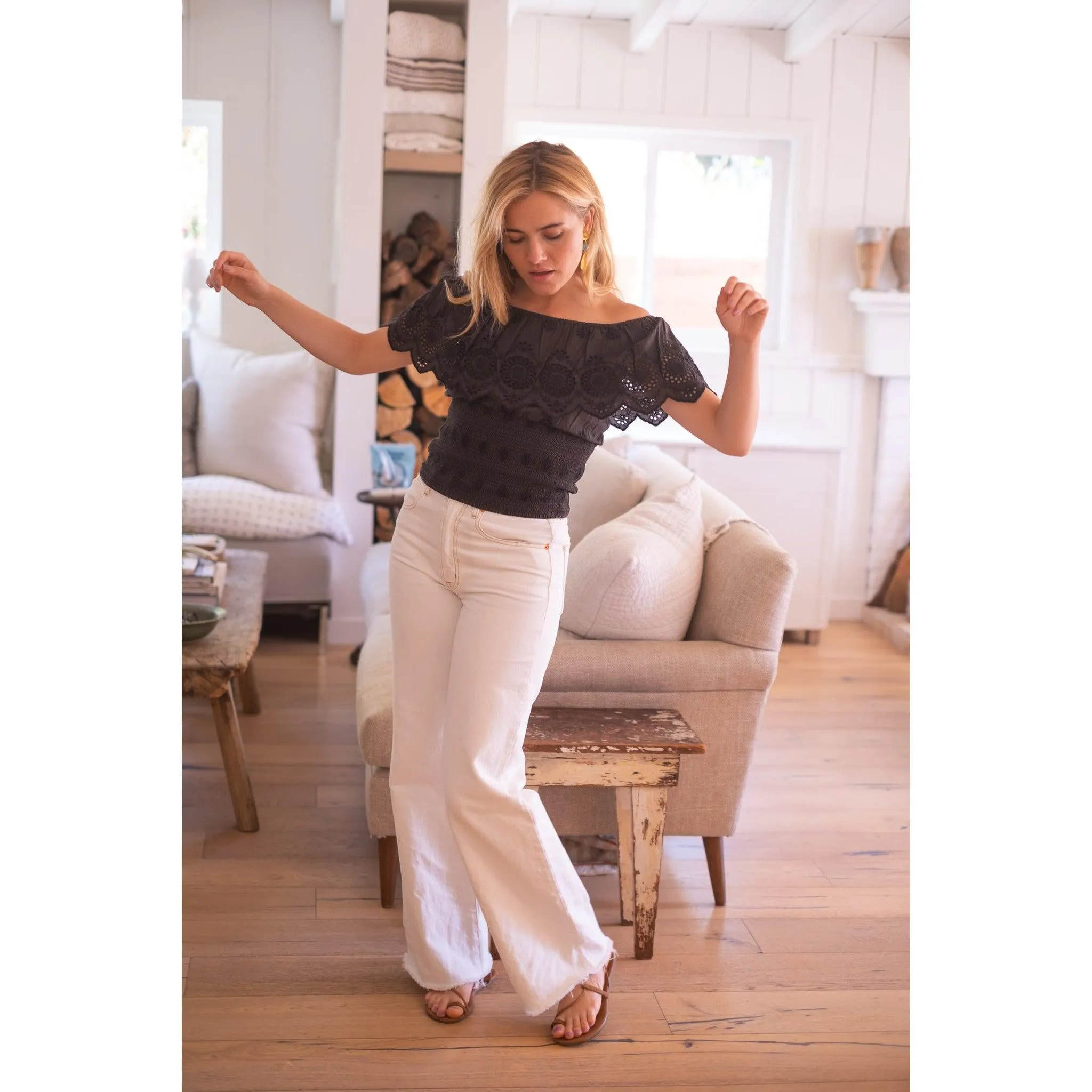 Black Emery Top