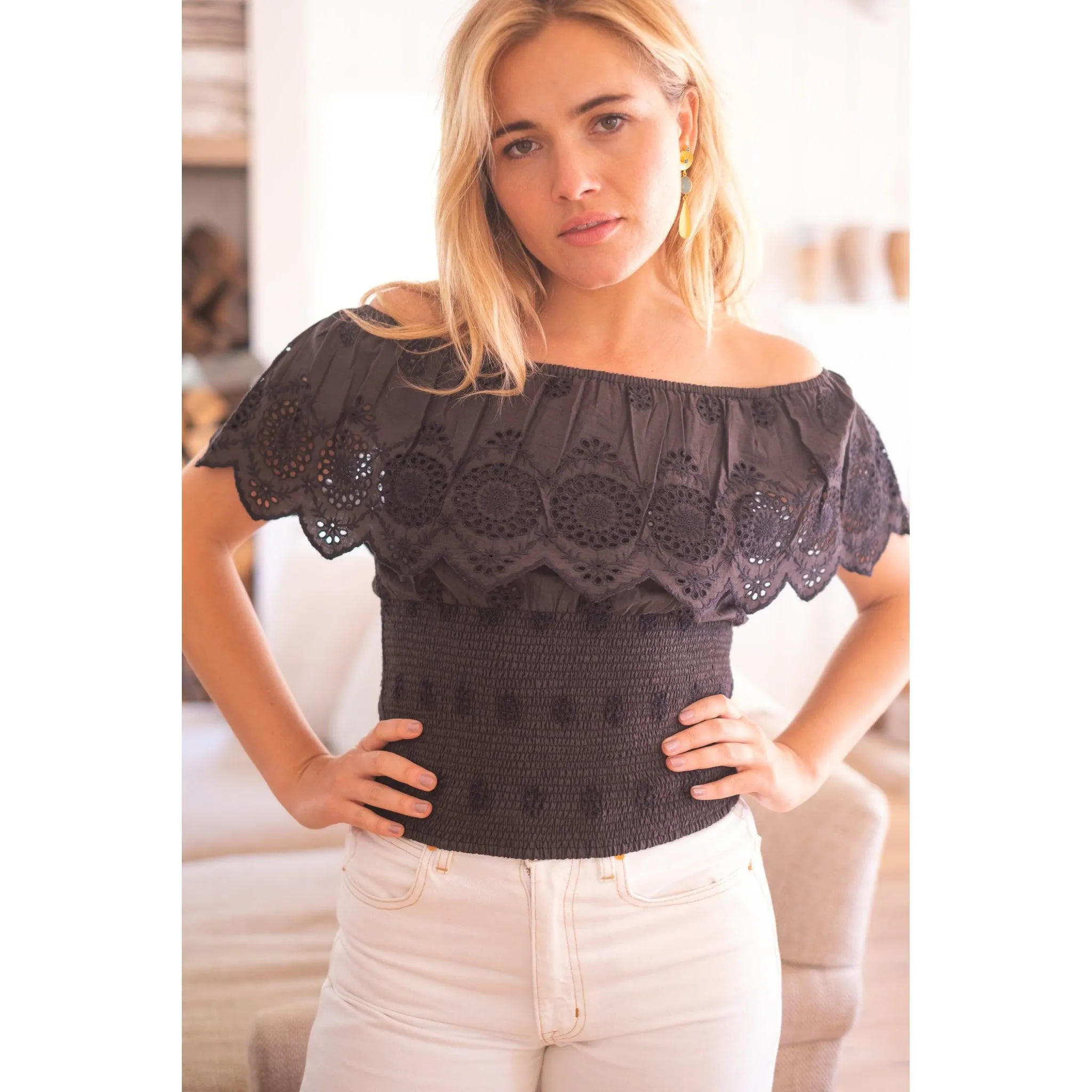 Black Emery Top