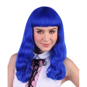 Blue Katy Wig