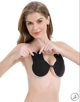 Bunny Plak BH met Clip |Strapless Push-up Effect | Zelfklevende Borst Lift | Onzichtbaar & Herbruikbaar| Cup A B C