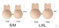 Bunny Plak BH met Clip |Strapless Push-up Effect | Zelfklevende Borst Lift | Onzichtbaar & Herbruikbaar| Cup A B C
