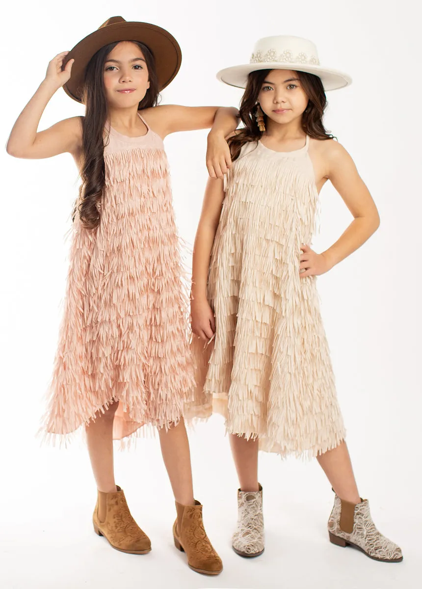 Caleo Dress in Ecru