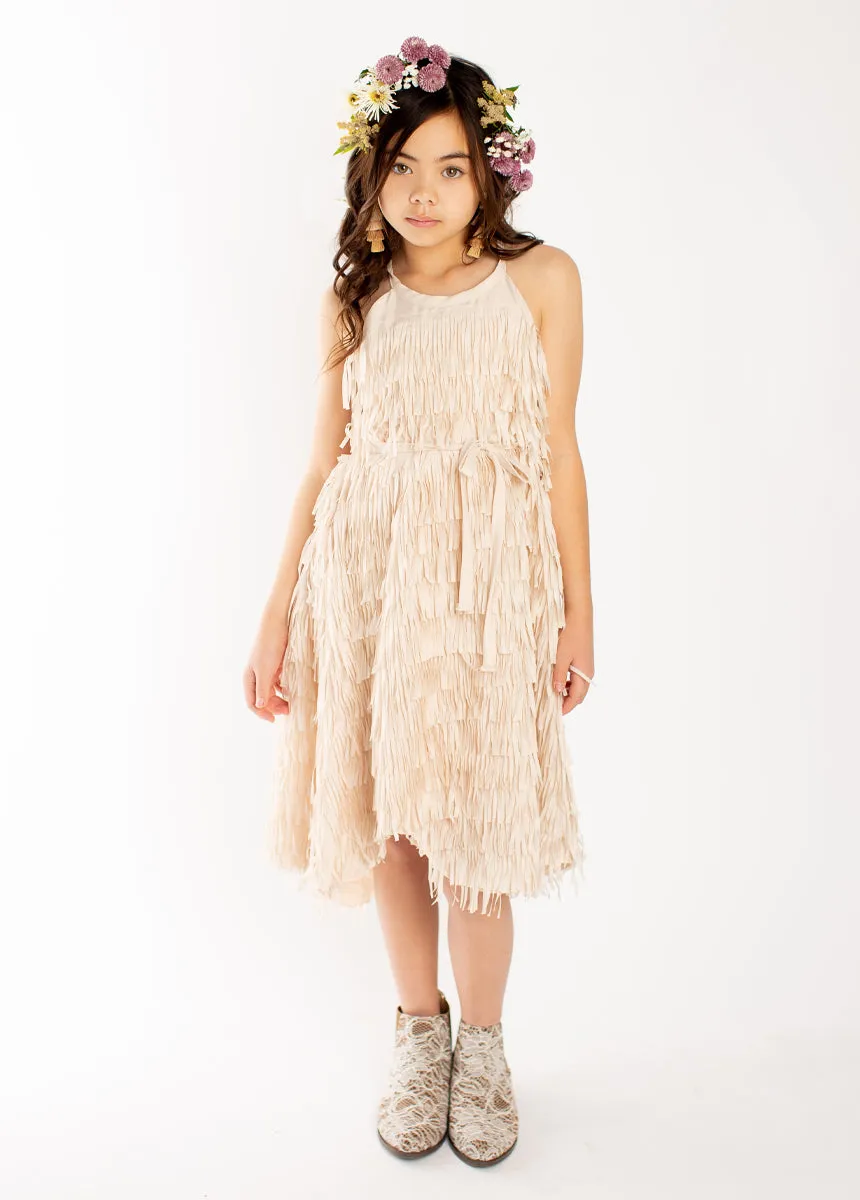 Caleo Dress in Ecru