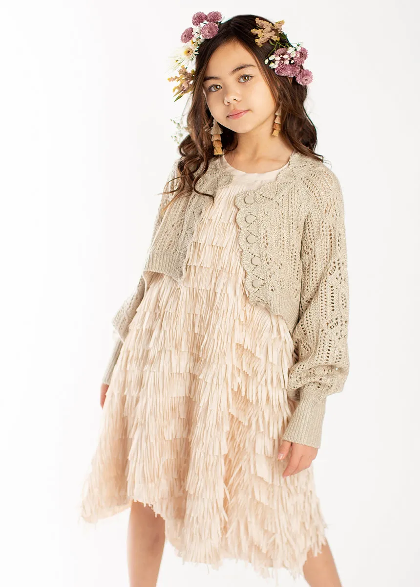 Caleo Dress in Ecru
