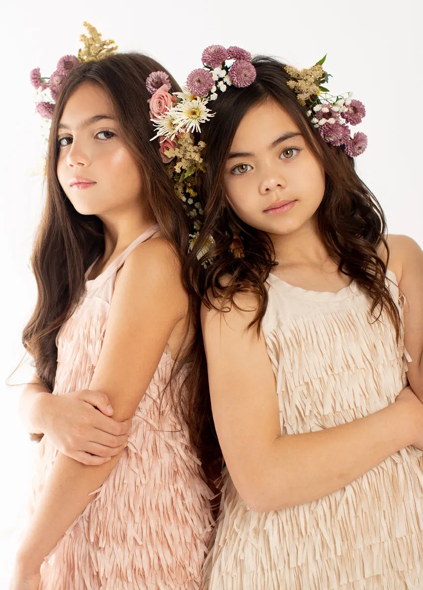Caleo Dress in Ecru