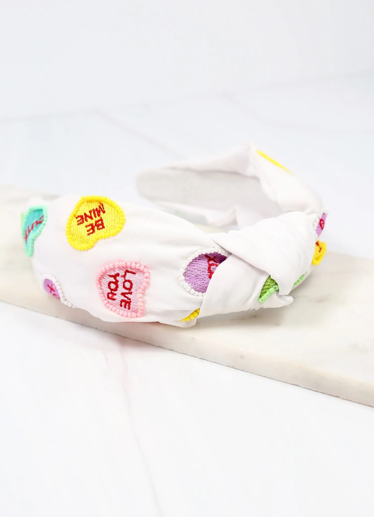 Candy Crush Headband White