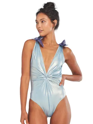 Celeste Metallic One Piece ::RET