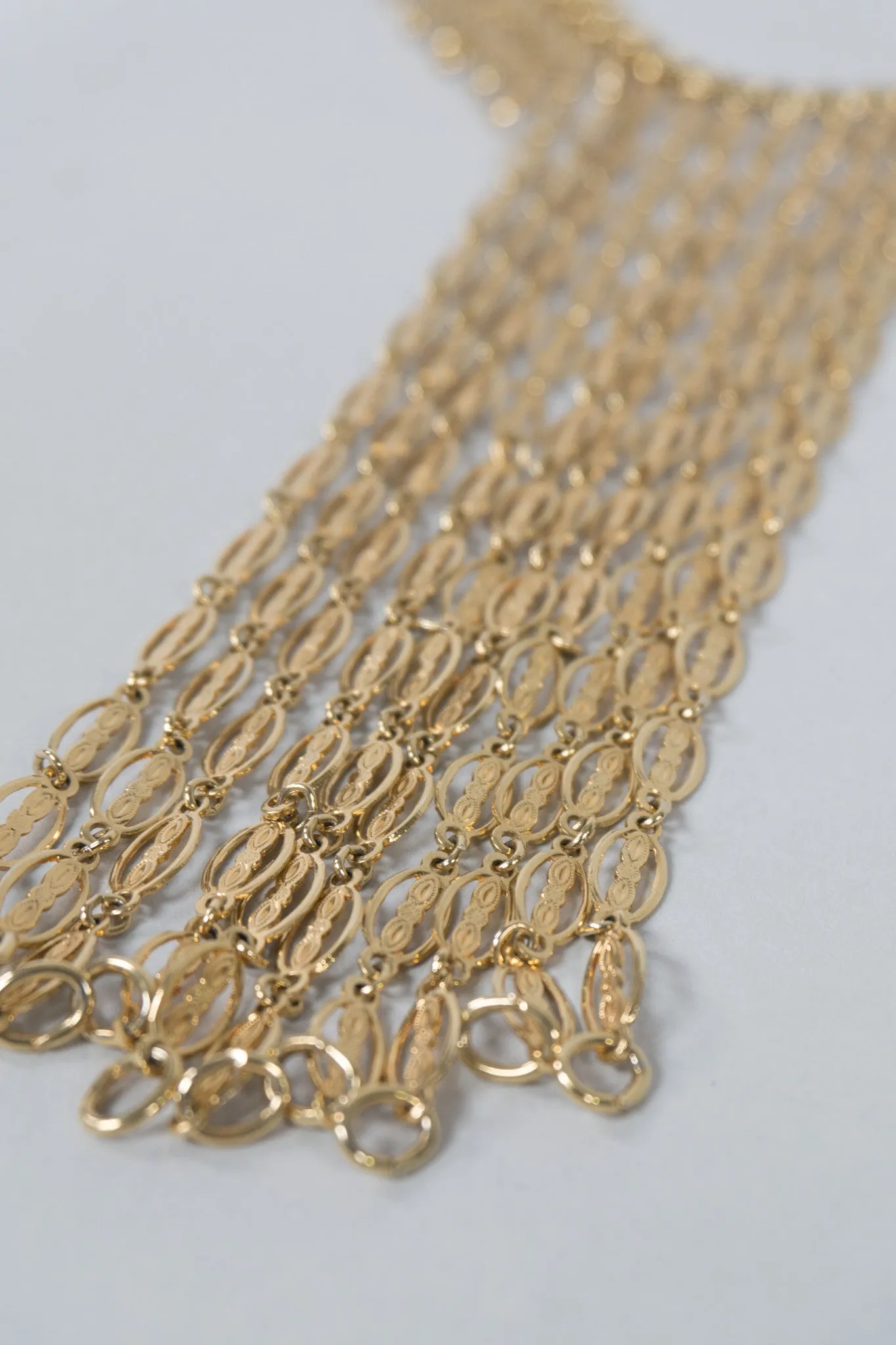 Chain Fringe Choker
