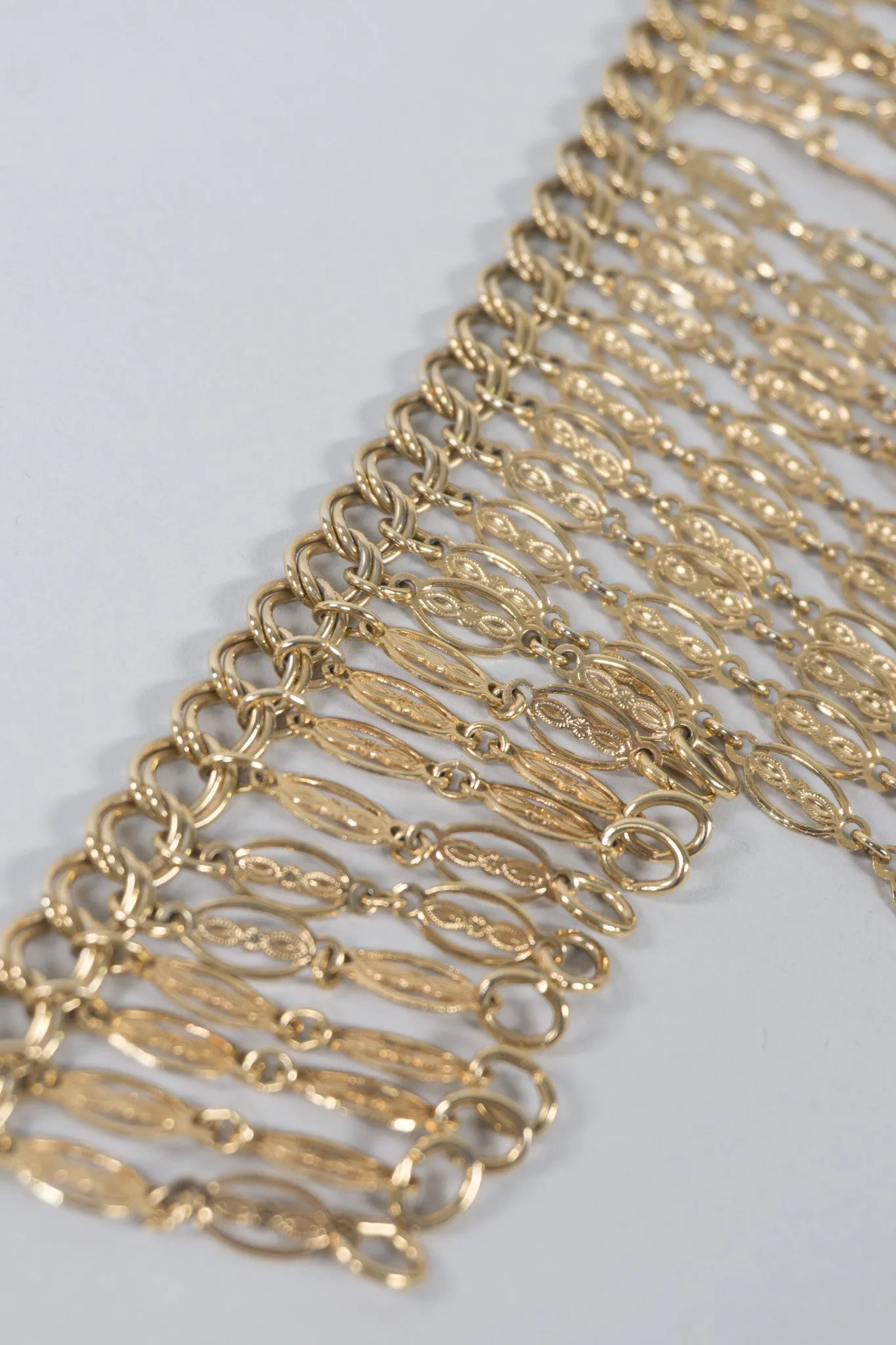 Chain Fringe Choker