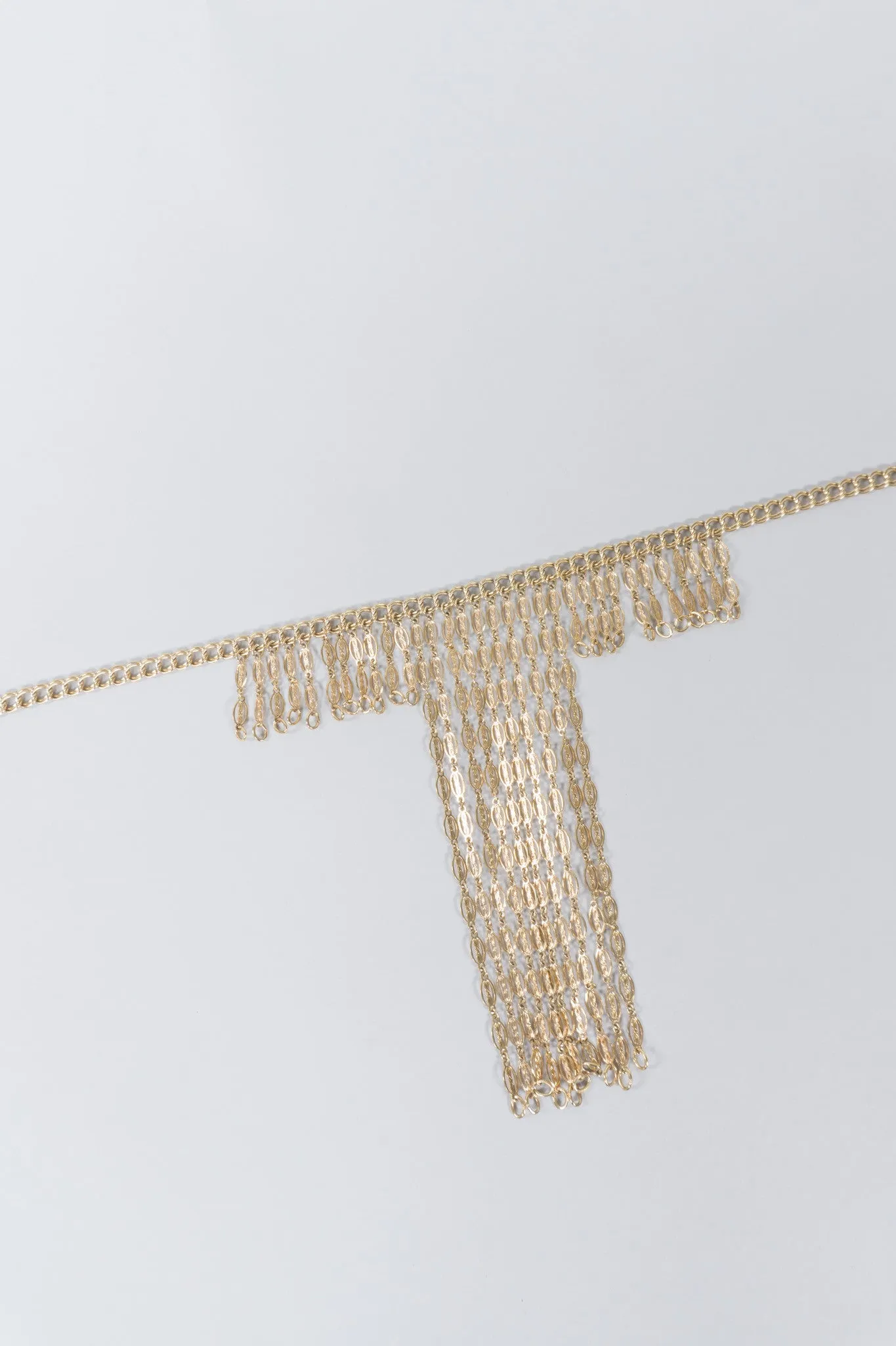 Chain Fringe Choker