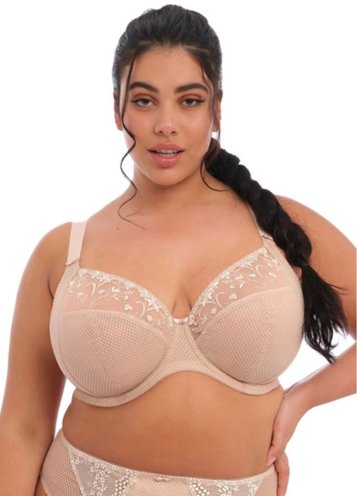 Charley  EL4380 - Plunge Bra - Fawn