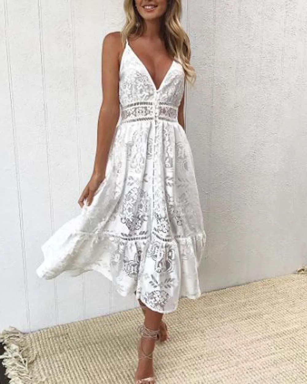 Chateau Lace Dress