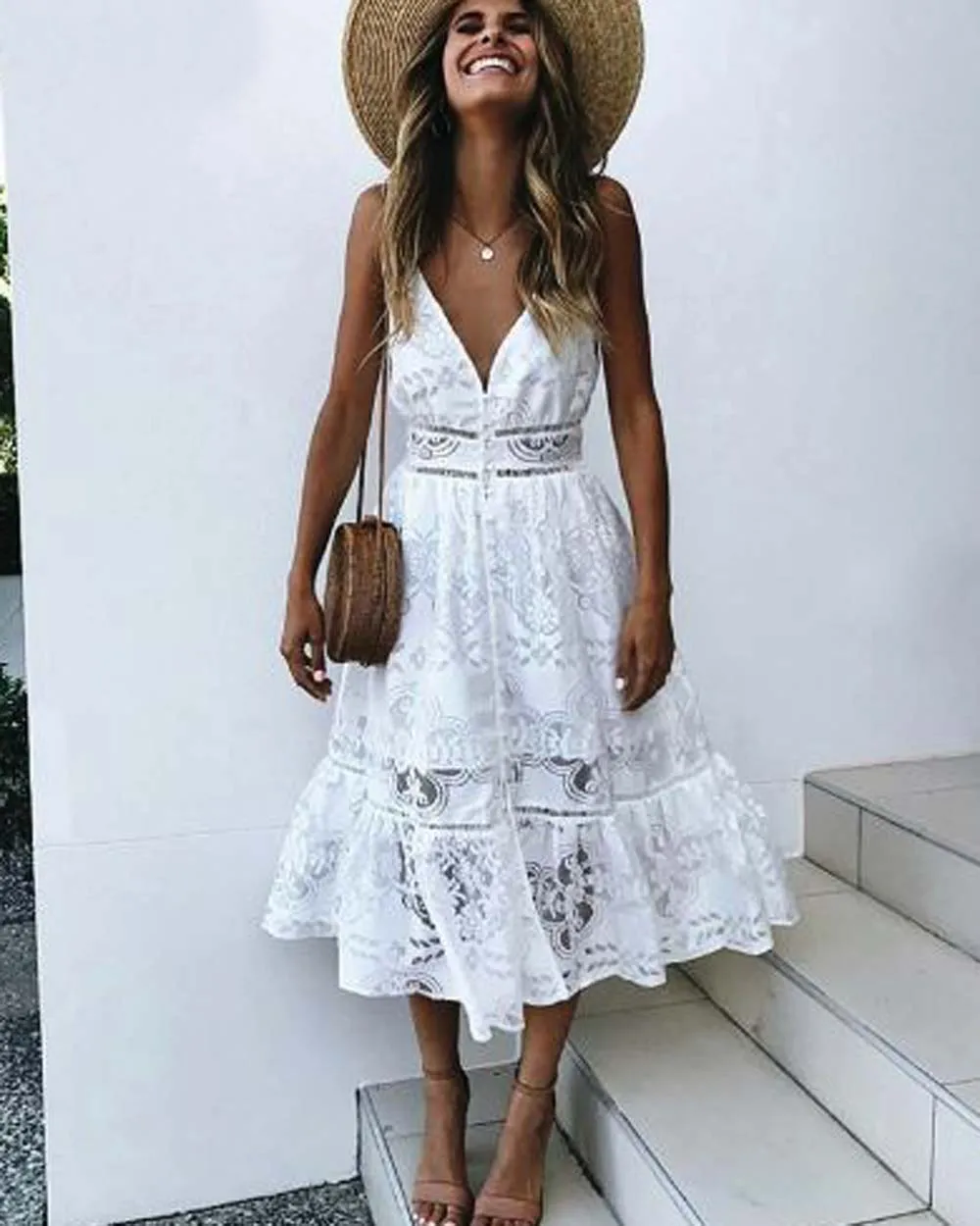 Chateau Lace Dress