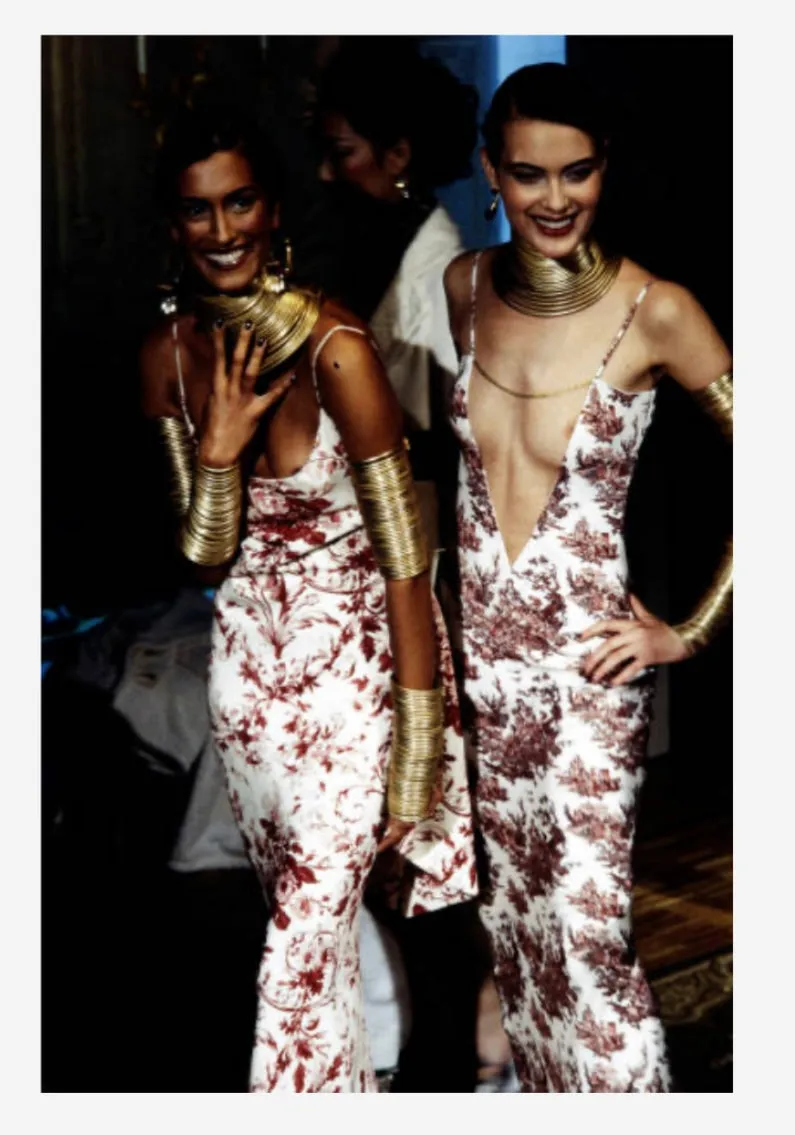 Christian Dior by John Galliano Spring 1998 Dress and Cocoon Coat Set