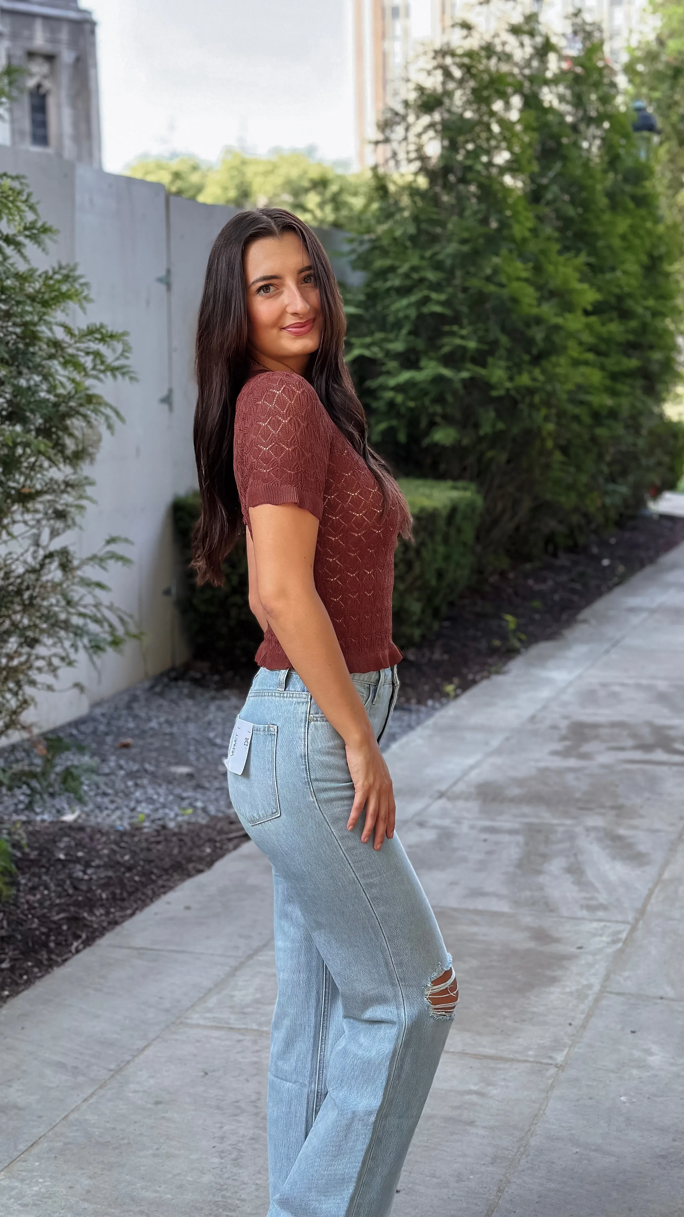 Cindy Brown Top