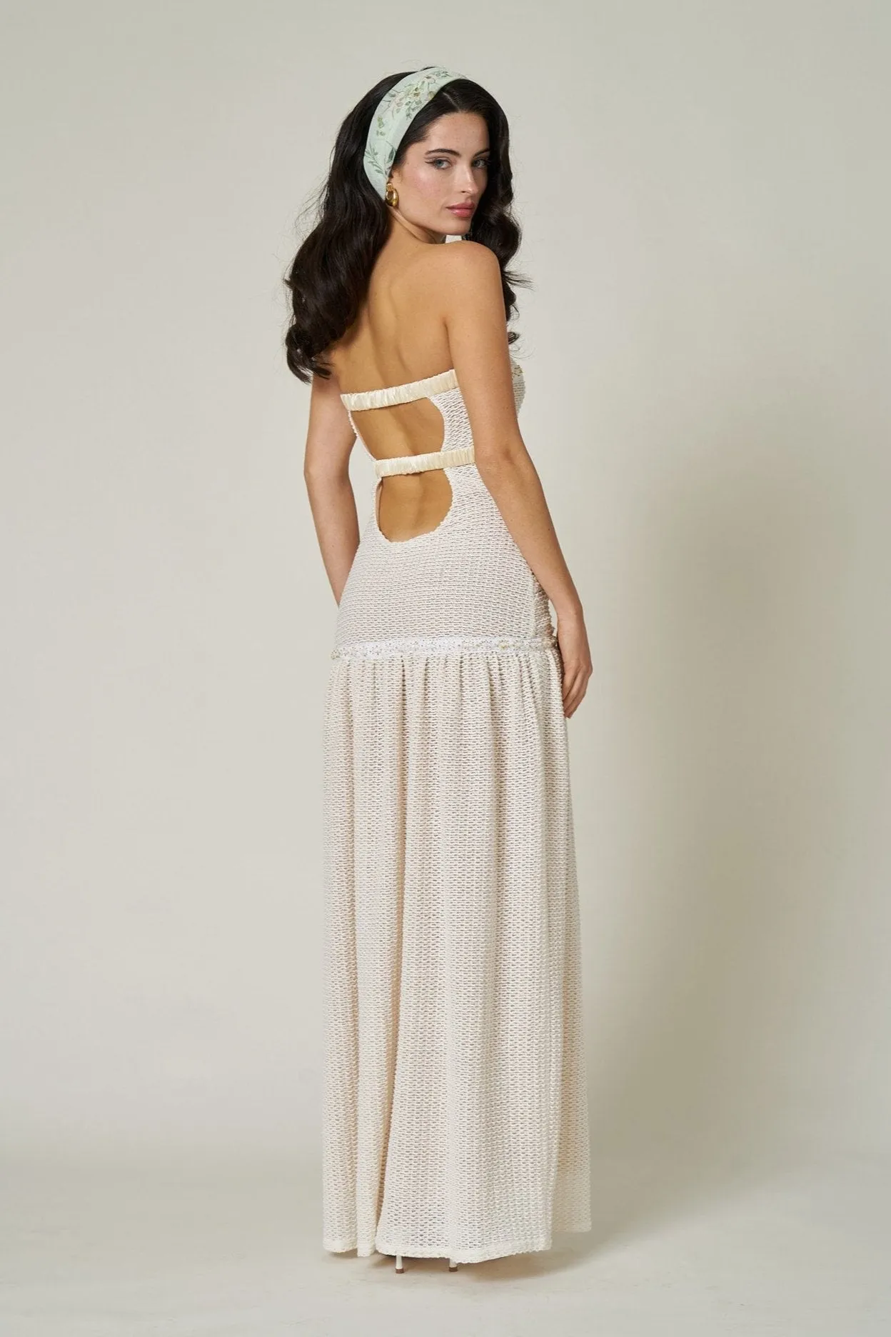 COLETTE DRESS - IVORY