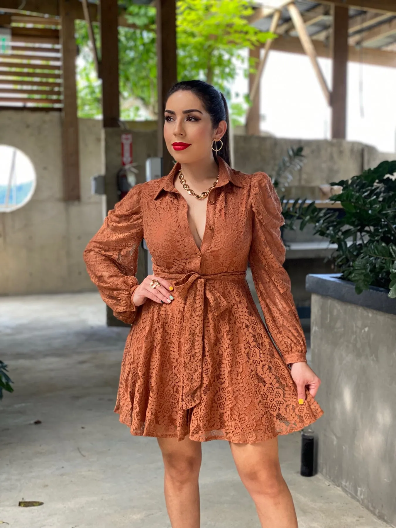 Cooper Lace Mini Dress