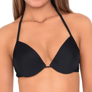 COSITA BUENA - Seamless Plunge Underwire Push Up Top-DCC